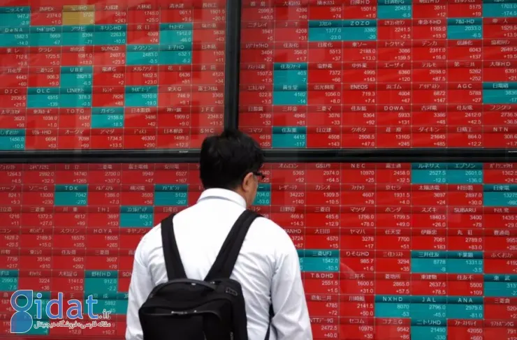 با کاهش شاخص های سهام آمریکا، ارزش بازارهای سهام آسیایی کاهش یافت