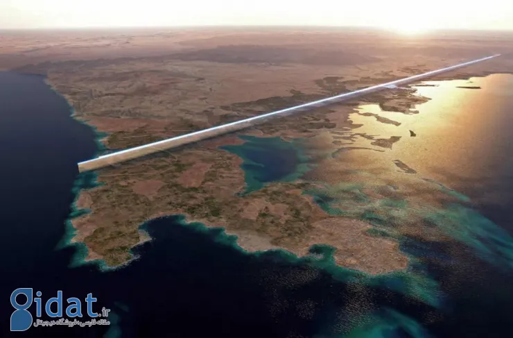 عقب نشینی عربستان؛ از 170 کیلومتر پروژه The Line، ظاهرا تنها 2.4 کیلومتر آن در حال ساخت است