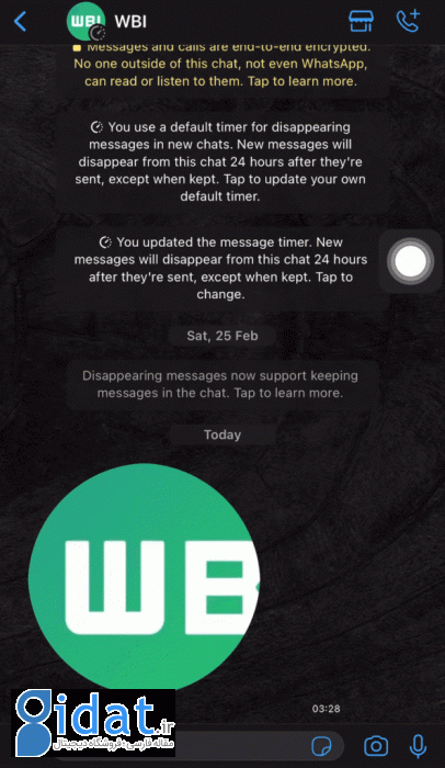 ادامه کپی‌برداری واتس‌اپ از تلگرام؛ ویدیو مسیج به پیام‌رسان متا می‌آید