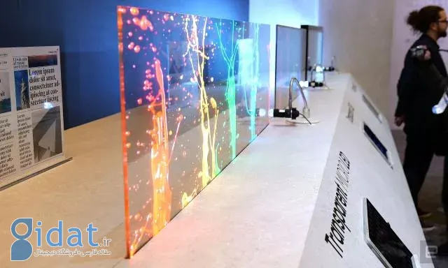 سامسونگ اولین نمایشگر شفاف MicroLED جهان را معرفی کرد