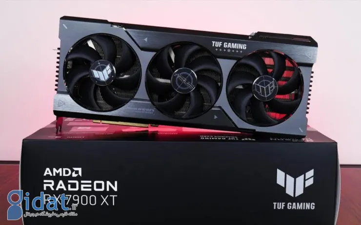 کارت گرافیک Asus TUF Gaming Radeon RX 7900 XT OC Edition 20GB