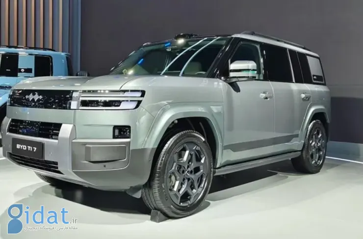 شاسی‌بلند هیبریدی BYD Ti7 در نمایشگاه خودروی تایلند رونمایی شد