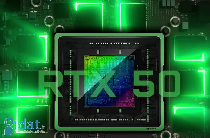 مشخصات کارت گرافیک های سری RTX 50 انویدیا لپ تاپ فاش شد