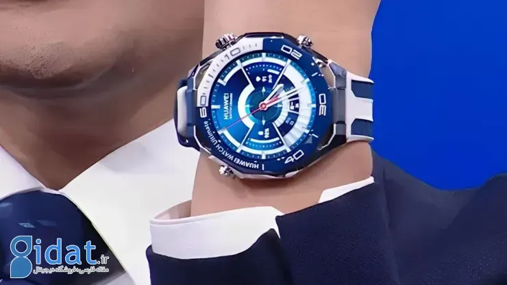 ساعت هوشمند Watch Ultimate 2 هواوی با قابلیت ارسال پیام صوتی ماهواره‌ای