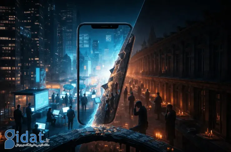 اجاره در تاریکی: چگونه قطعی اینترنت نابرابری گسترده‌ای را در فضای دیجیتال ایجاد کرد؟