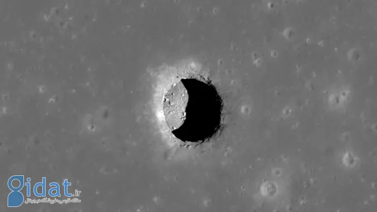 اولین غار روی ماه