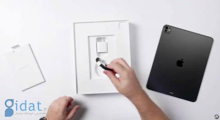 آنباکس آیپد پرو M5 اپل