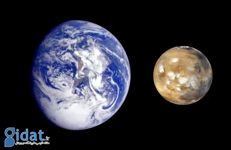 حیات روی زمین و مریخ