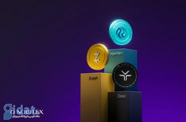پنج ارز دیجیتال جدید در Nobitex فهرست شدند