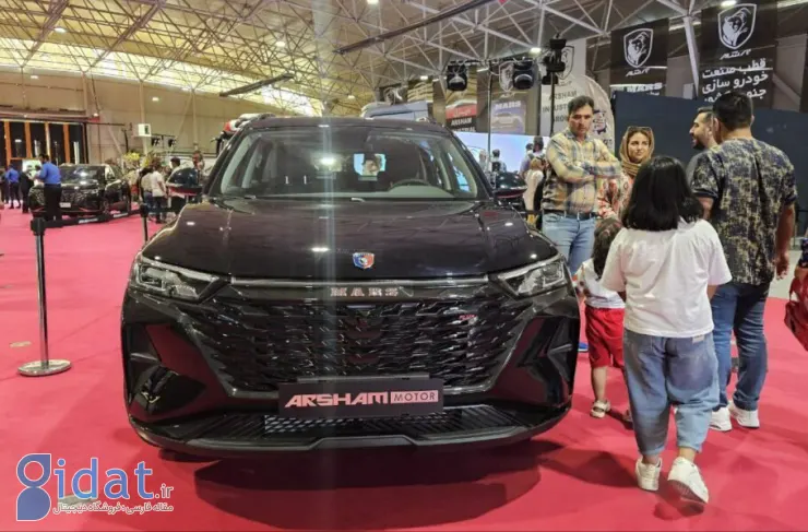 آرشام موتور با Mars C300 به نمایشگاه خودرو شیراز 1403 آمد