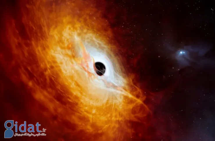 کشف درخشان ترین سیاهچاله جهان که یک روز خورشید را می بلعد