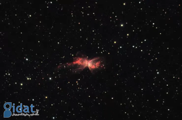 تصویر جدید و خیره‌کننده‌ای از سحابی پروانه توسط تلسکوپ جمینی جنوبی منتشر شده است