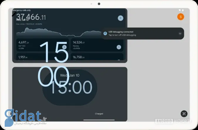اندروید 15 احتمالاً ویجت‌ها را به لاک‌اسکرین برمی‌گرداند