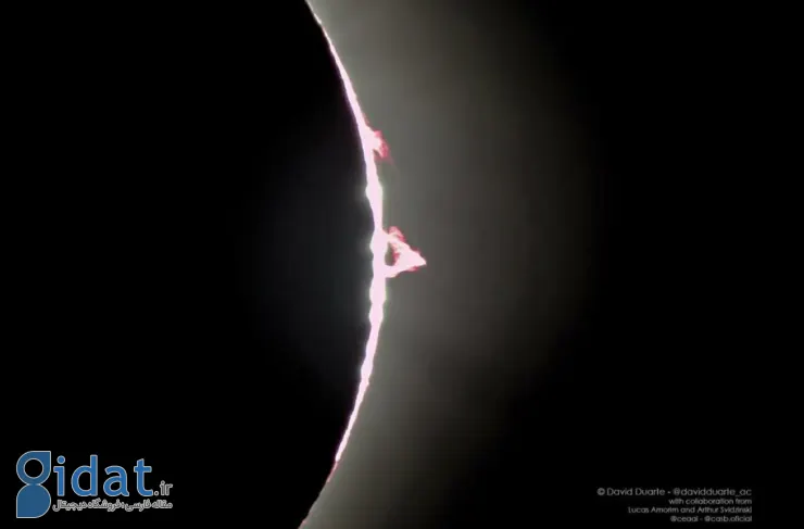 تصویر روز ناسا: خورشید گرفتگی کامل چگونه به پایان رسید؟