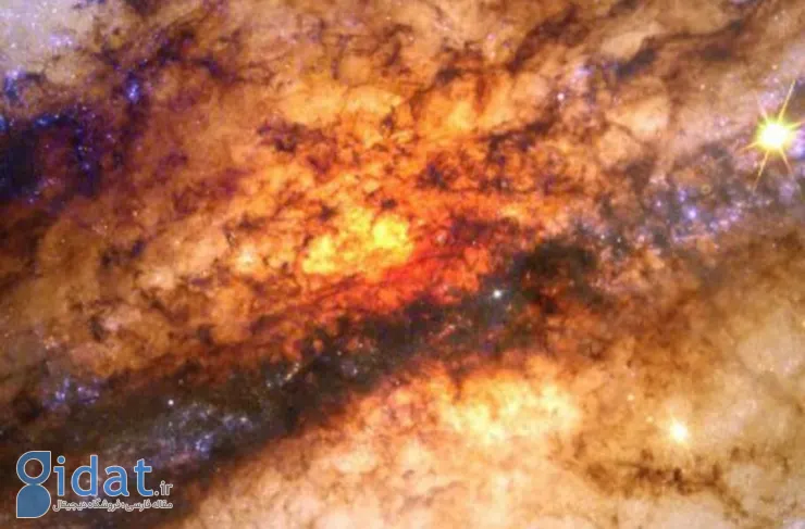 امروز در فضا: ستاره‌شناسان سیاهچاله‌ای را درحال بلعیدن کهکشان دیدند