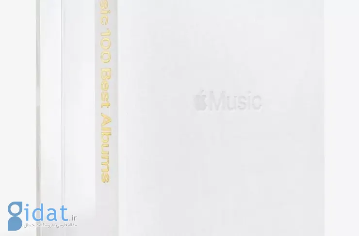 اپل یک کتاب ۴۵۰ دلاری از ۱۰۰ آلبوم برتر Apple Music منتشر کرد