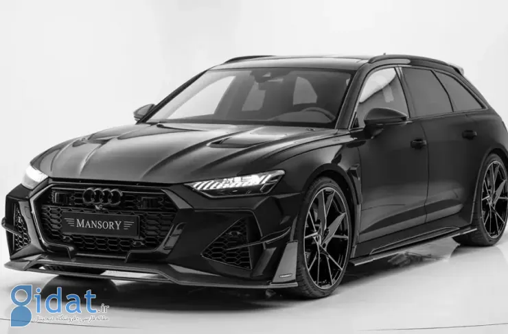 شاهکار جدید منصوری؛ آئودی RS6 آوانت که بوگاتی ویرون را به چالش می‌کشد