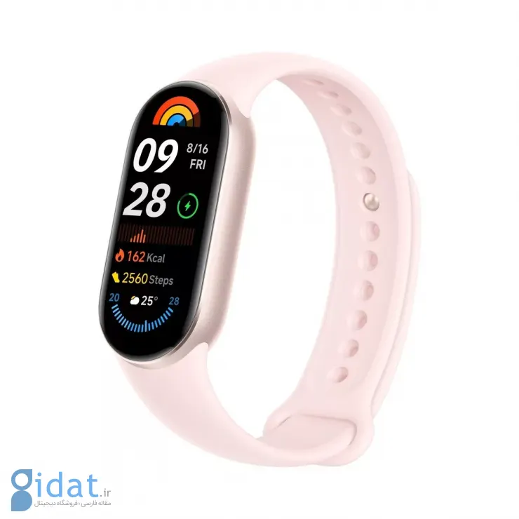 طراحی و رنگ بندی smart band 9 xiaomi