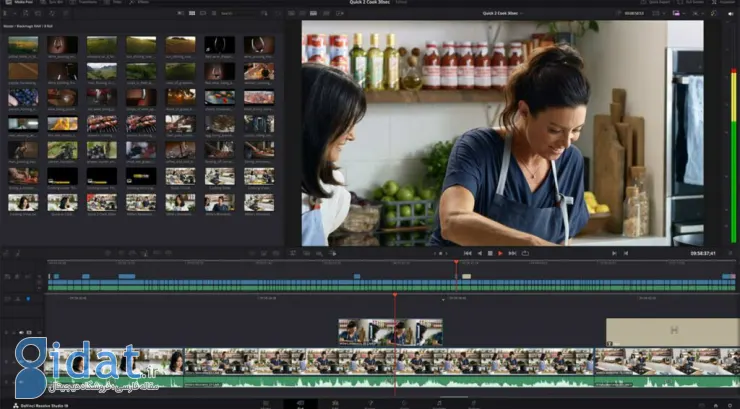 نرم افزار ادیت ویدیو DaVinci Resolve