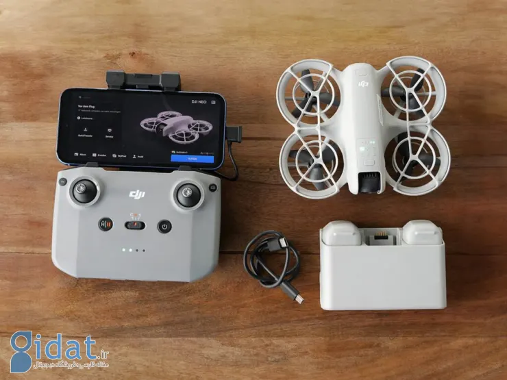 پهپاد DJI Neo با قیمت 199 دلار و اندازه کوچک معرفی شد