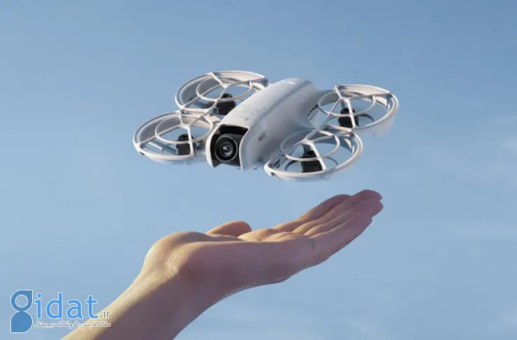 پهپاد DJI Neo با قیمت ۱۹۹ دلار و سایز کوچک معرفی شد