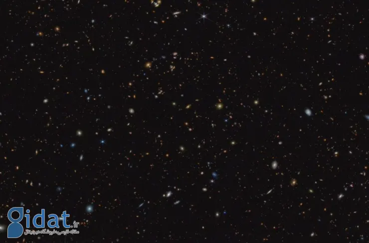 تلسکوپ جیمز وب تصویری از 45000 کهکشان را با جزئیات خیره کننده منتشر کرده است
