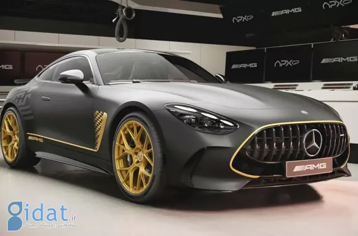 مدل ویژه مرسدس 63 AMG GT معرفی شد؛ نتیجه یک پروژه سینمایی با بازی برد پیت