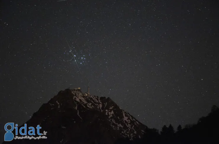 تصویر روز ناسا: خوشه ستاره ای هفت خواهر در بالای Pic de Midi