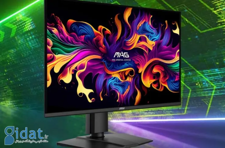 MSI مانیتور گیمینگ 27 اینچی 2.5K با نرخ تازه‌سازی 240 هرتز عرضه کرد