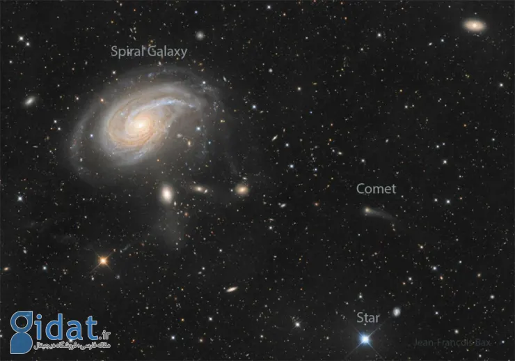 کهکشان مارپیچی NGC 772