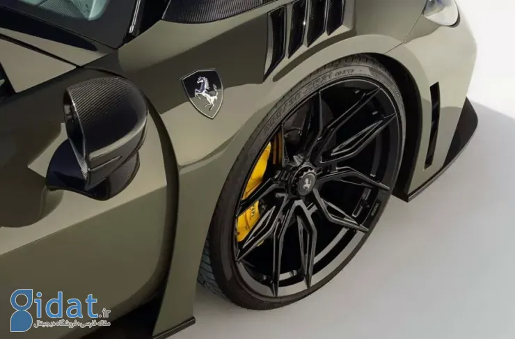 فراری 296 GTS با تیونینگ Novitec معرفی شد. قدرت بیشتر و بدنه پهن تر