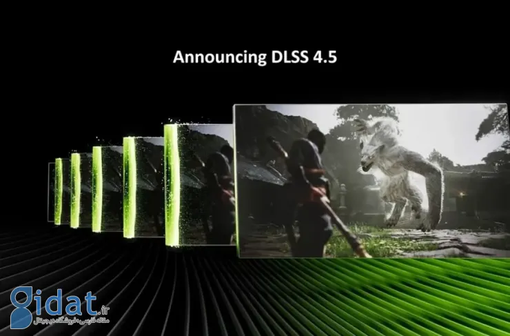 انویدیا از DLSS 4.5 برای تمام کارت‌های گرافیک RTX رونمایی کرد؛ بهبود چشمگیر کیفیت بازی‌ها