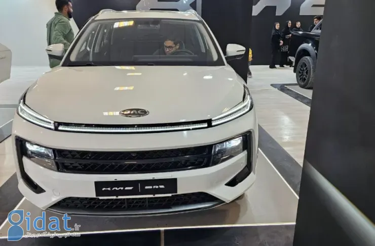 KMC SR6 در نمایشگاه خودرو کرمان 1403 رونمایی شد