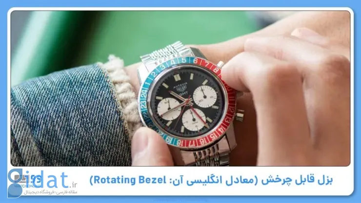 بزل قابل چرخش (معادل انگلیسی آن: Rotating Bezel) – کارایی بیشتر با یک حرکت ساده