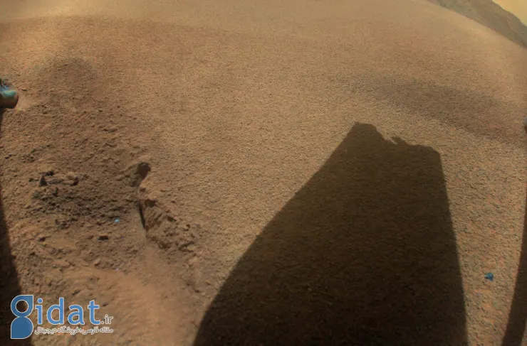 تصویر روز ناسا: سایه روتر بالگرد نبوغ