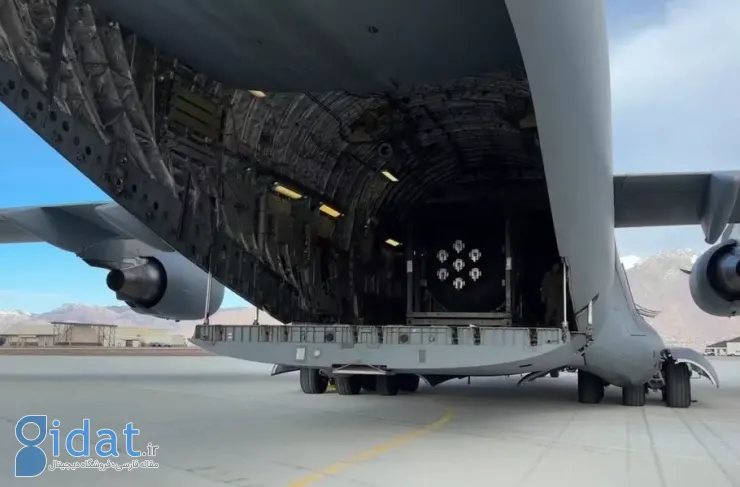 ایالات متحده برای اولین بار یک رآکتور هسته‌ای کوچک را با هواپیمای بوئینگ C-17 حمل کرد