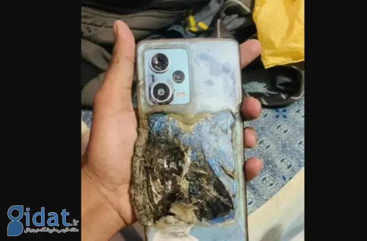 گوشی Redmi Note 12 Pro در جیب شلوار یک مرد هندی منفجر شد!
