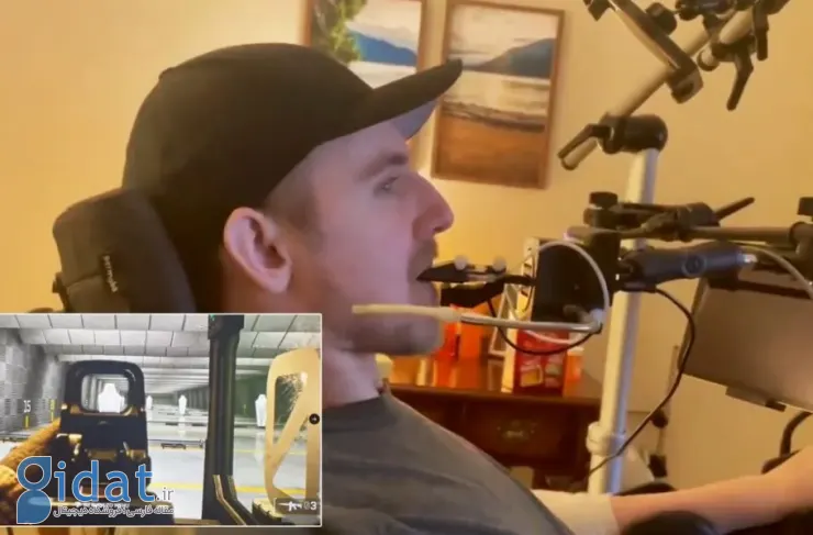 بیمار نورالینک حالا با ذهنش بازی‌های شوتر مثل بتلفیلد ۶ انجام می‌دهد [تماشا کنید]