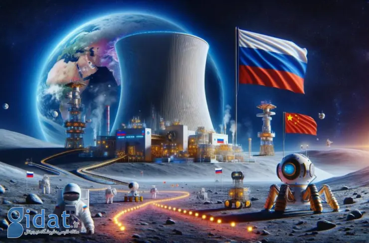 روسیه و چین تا سال 2035 یک رآکتور هسته ای بدون دخالت انسان در ماه خواهند ساخت