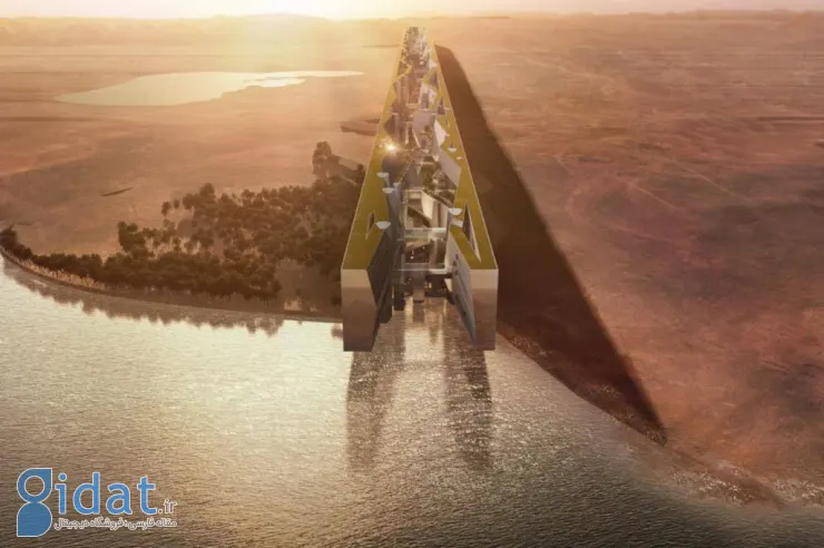 پروژه شهر خطی عربستان در ریاض