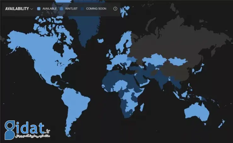 کاربران فعال استارلینک