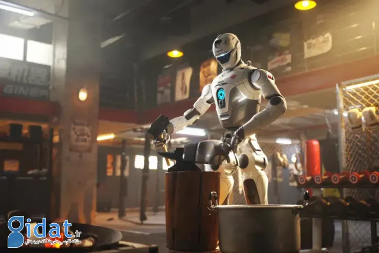 حضور ربات T800 در صنعت و خط تولید