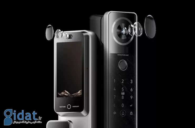 TCL از قفل هوشمند با تشخیص چهره و نمایشگر داخلی رونمایی کرد
