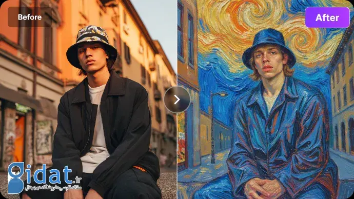 پرامپت برای تبدیل عکس به نقاشی