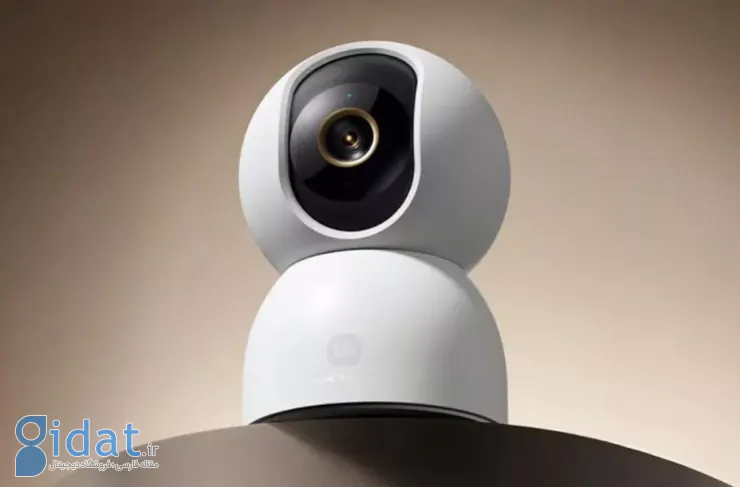 شیائومی از دوربین جدید 4K هوشمند خود با قابلیت چرخش 360 درجه رونمایی کرد