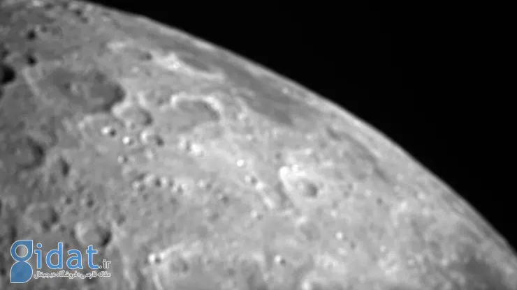 فضاپیما «کپستون» تصویری جذاب از ماه منتشر کرد
