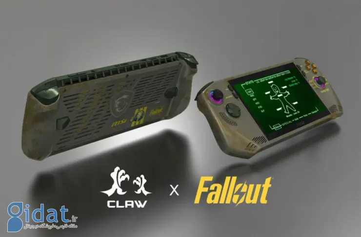 کنسول دستی MSI Claw 8 AI Plus با باتری 80 واتی و پردازنده Lunarlake عرضه می شود