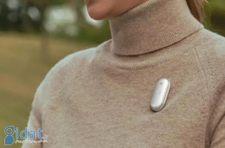 پلاد از NotePin S، یک گجت پوشیدنی مجهز به هوش مصنوعی برای ضبط مکالمات، رونمایی کرد