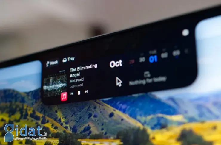 احتمالاً اپل در مک‌بوک‌های لمسی از Dynamic Island استفاده خواهد کرد