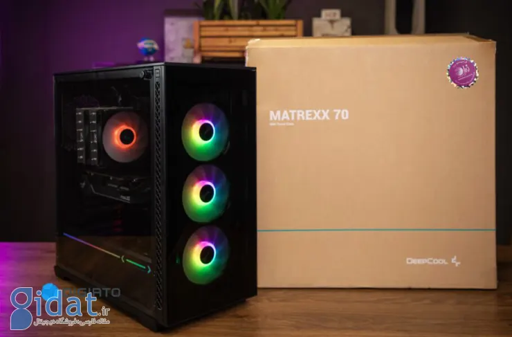 بررسی کیس گیمینگ Mid-Tower Matrexx 70 ADD-RGB 3F